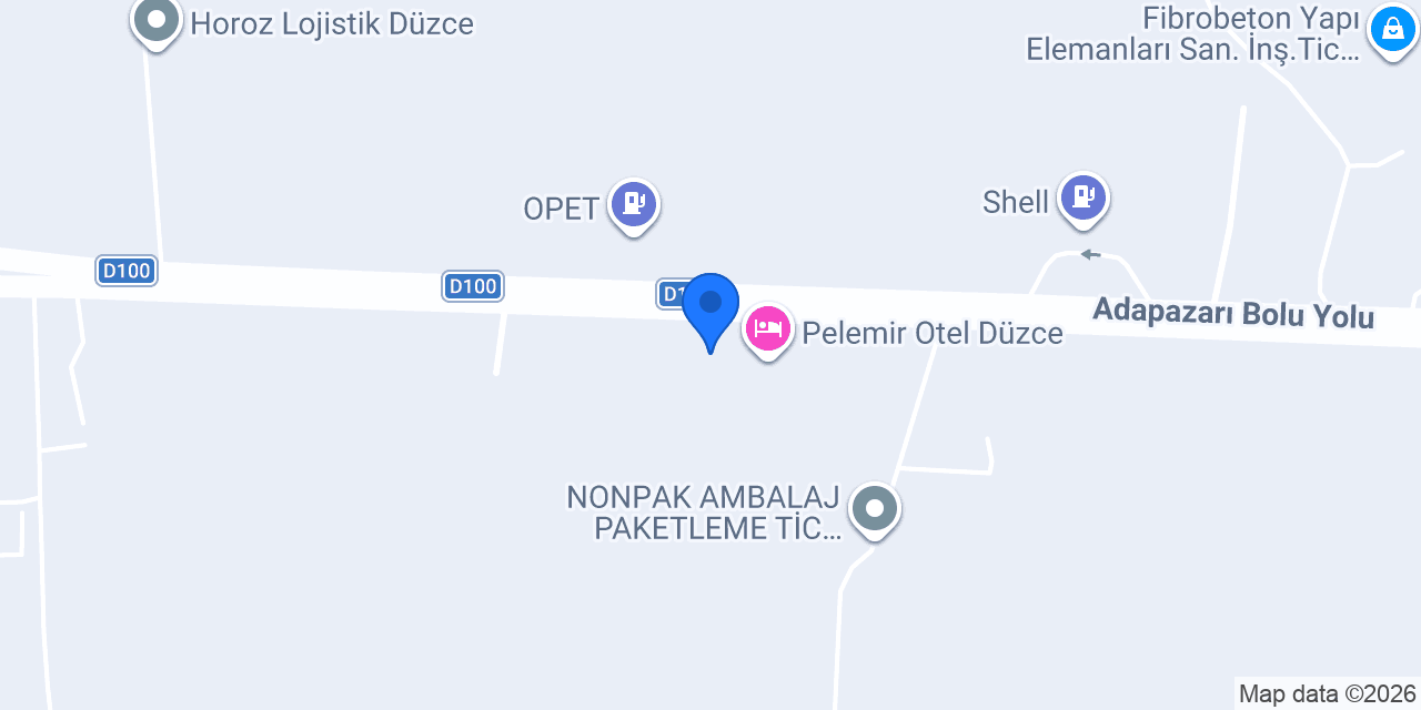 Karaüç Çelik Yapı konumu