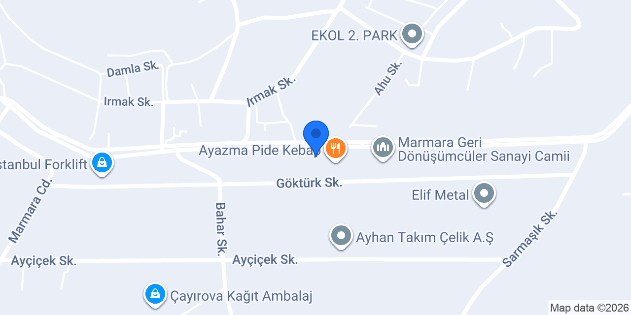 Esmer Metal konumu