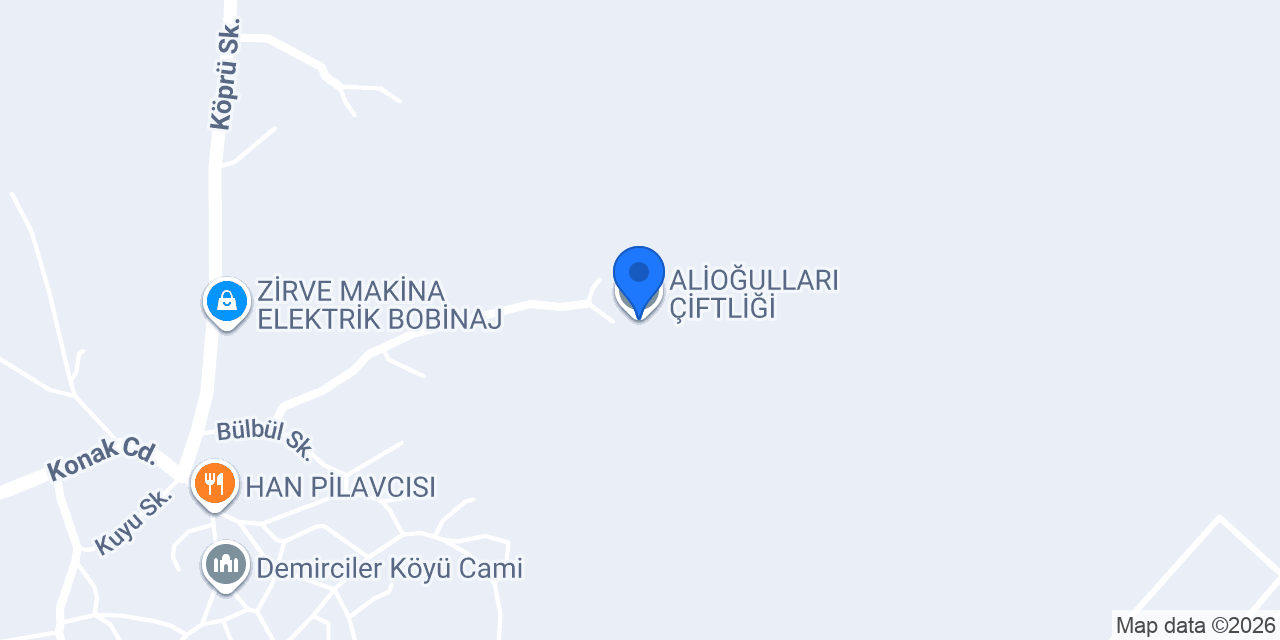 ALİOĞULLARI ÇİFTLİĞİ konumu