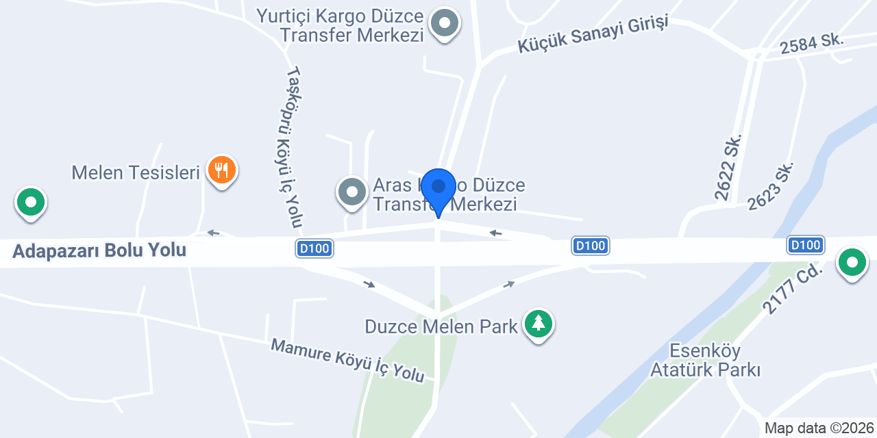 Yurtiçi Kargo Taşköprü konumu