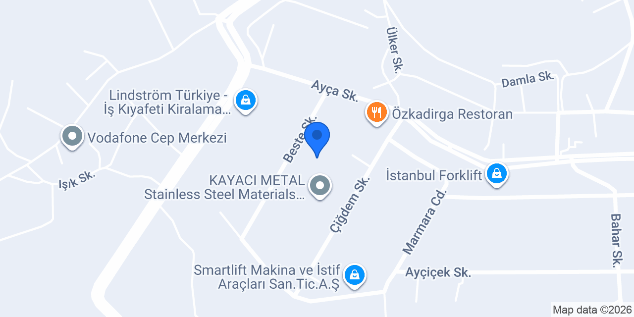 Encoy Plastik ve Mühendislik konumu