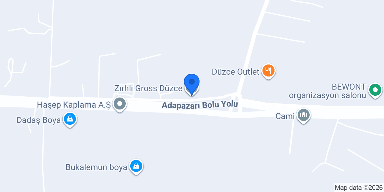 Zırhlı Gross Düzce konumu