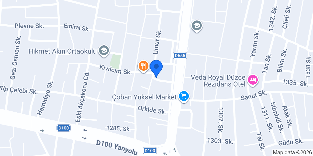 Çoban Çiğ Köfte konumu