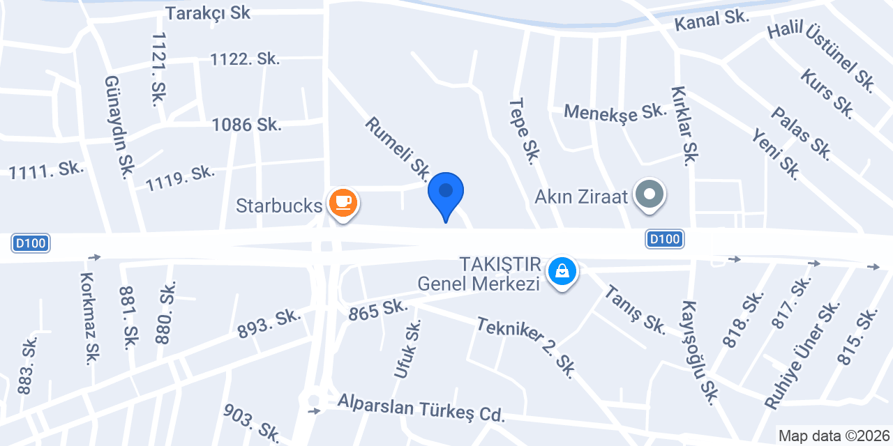 ebebek Düzce Merkez konumu