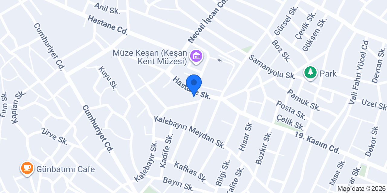 Uysal Eczanesi konumu