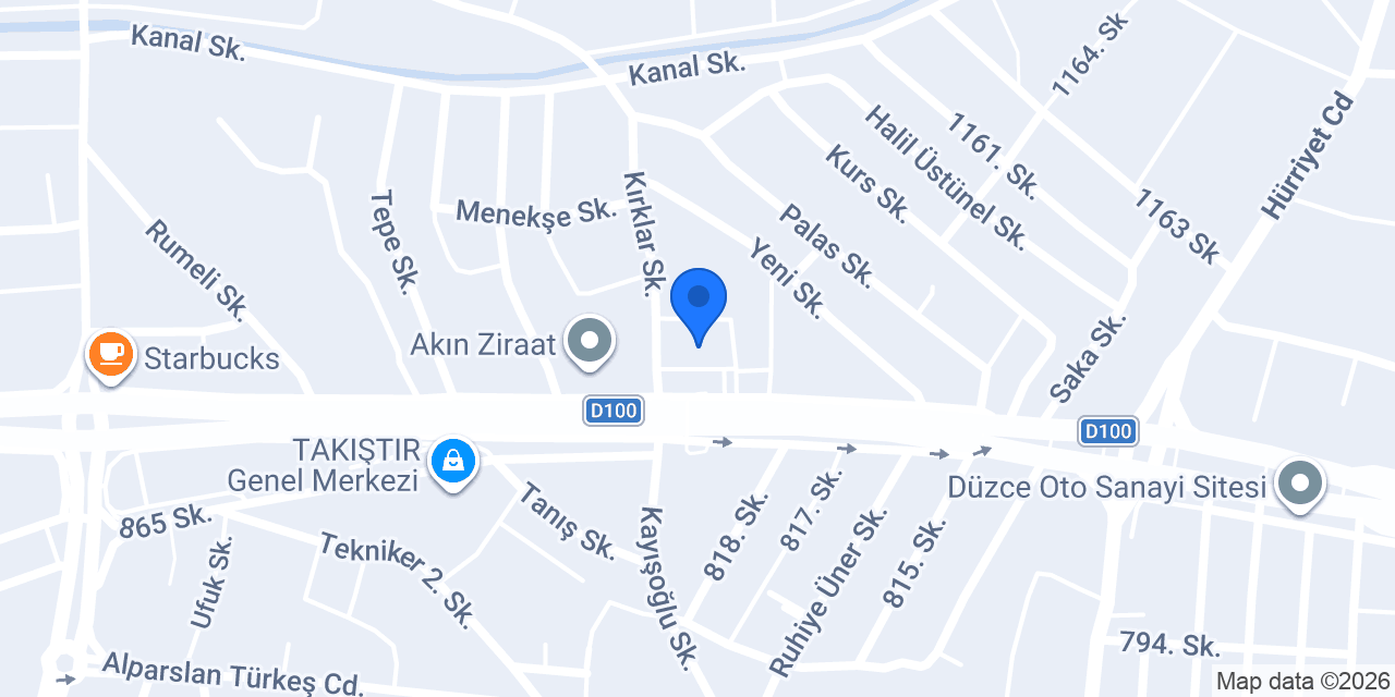 Devlet Su İşleri Misafirhanesi konumu