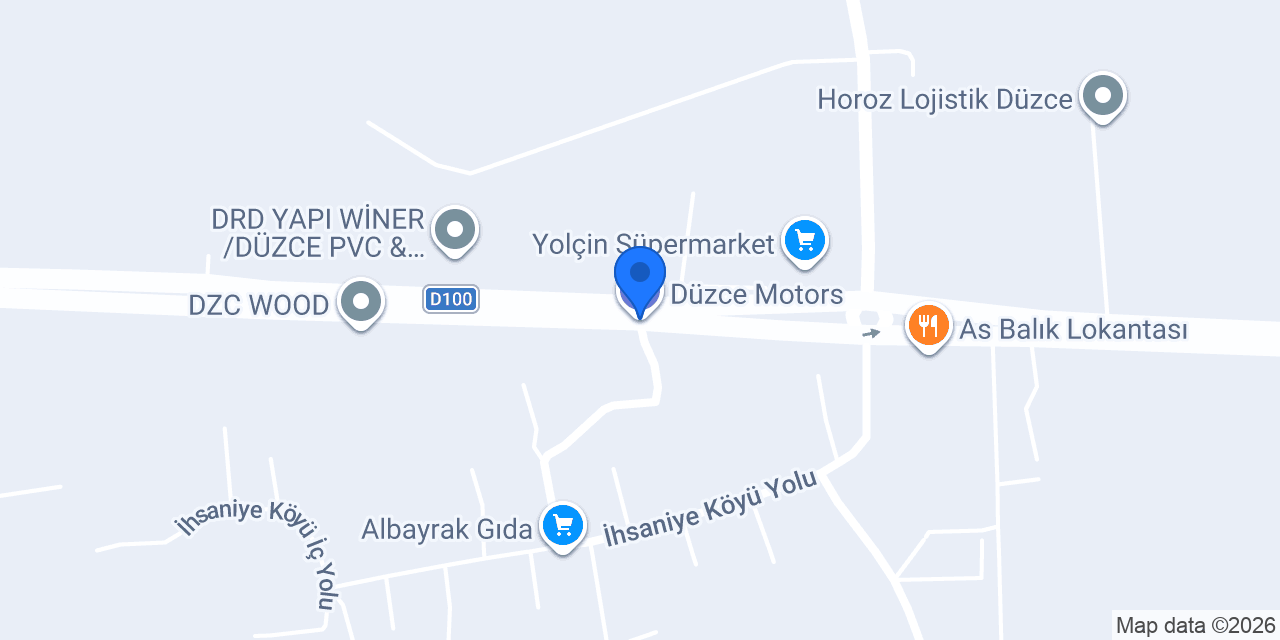 Düzce Motors konumu
