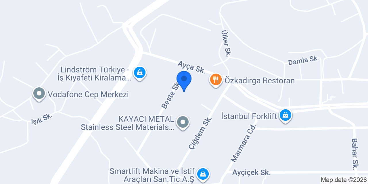 STAR DEMİR ÇELİK A.Ş. konumu