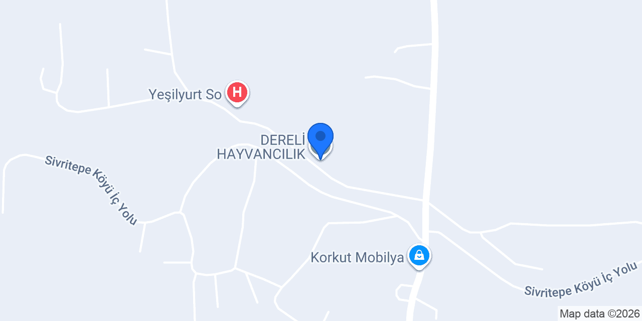 DERELİ HAYVANCILIK konumu
