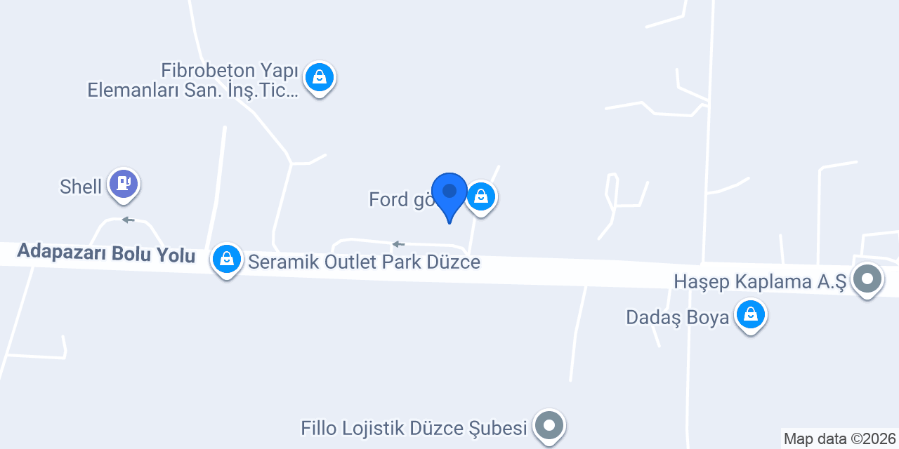 AUTOPLUS DÜZCE konumu