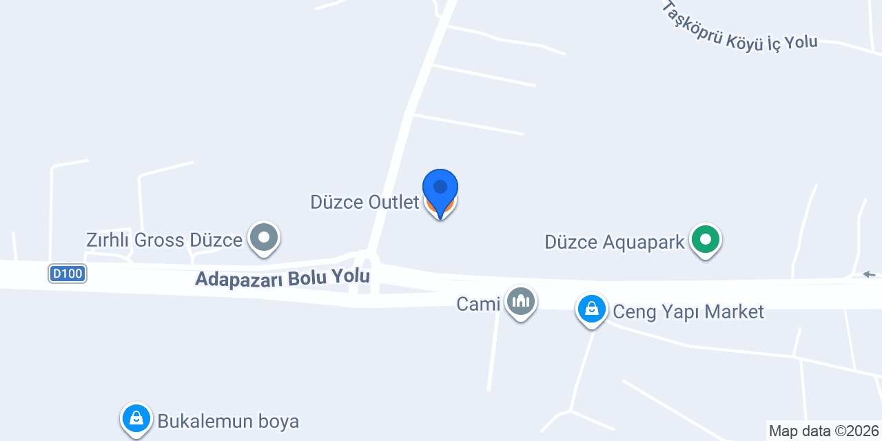 Düzce Outlet konumu