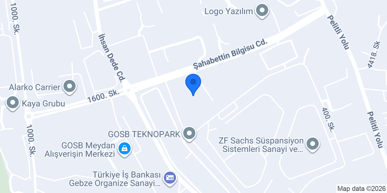 SARMAŞIK MAKINA SAN. TIC. AŞ. konumu