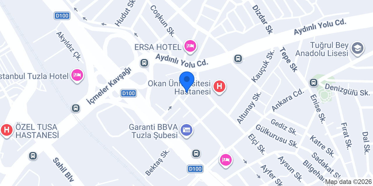 Tuzla Masaj Spa konumu