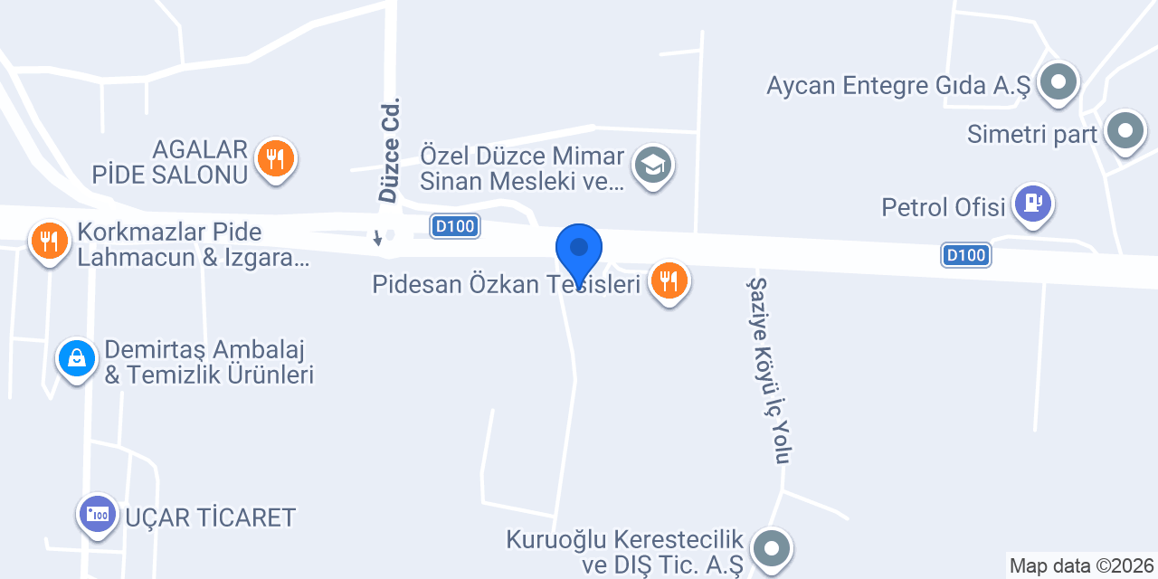 Modes prefabrik çelik yapı konumu