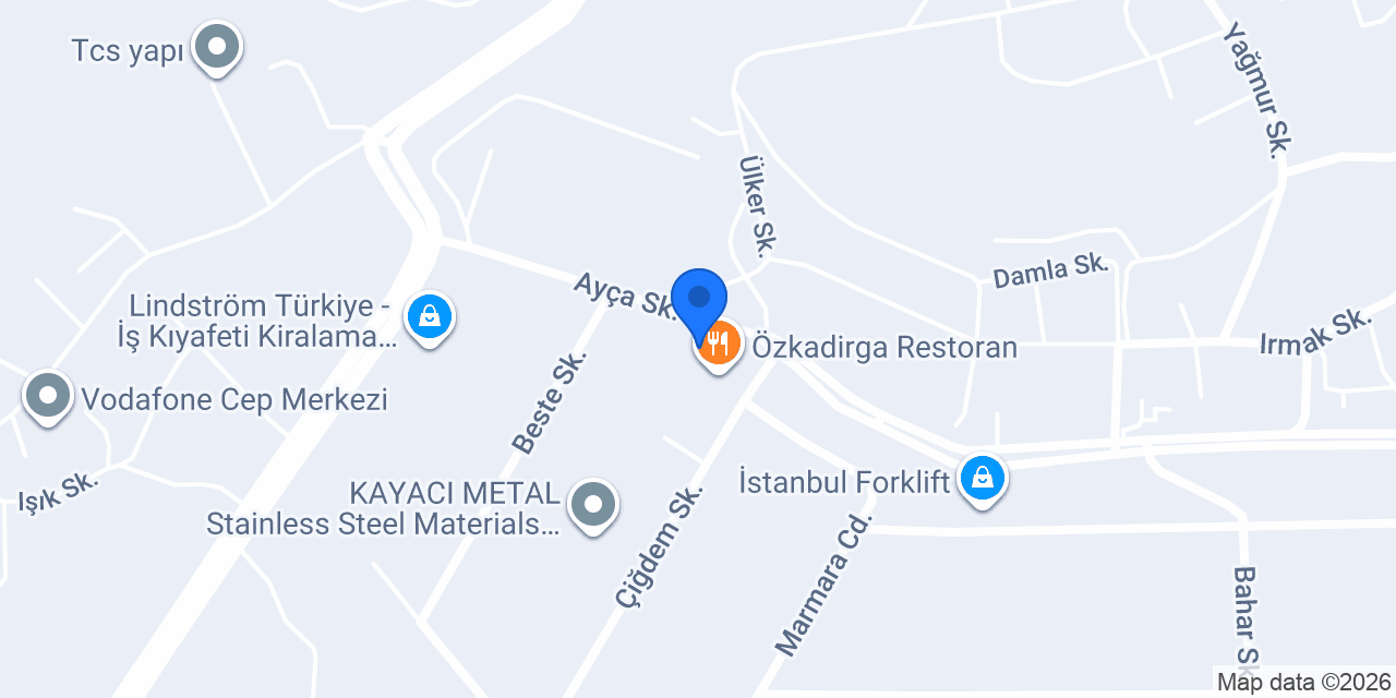 YAŞAR DEMİR ÇELİK SAN. VE TİC. A.Ş. konumu