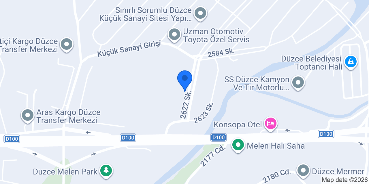 ERG MOTORS konumu