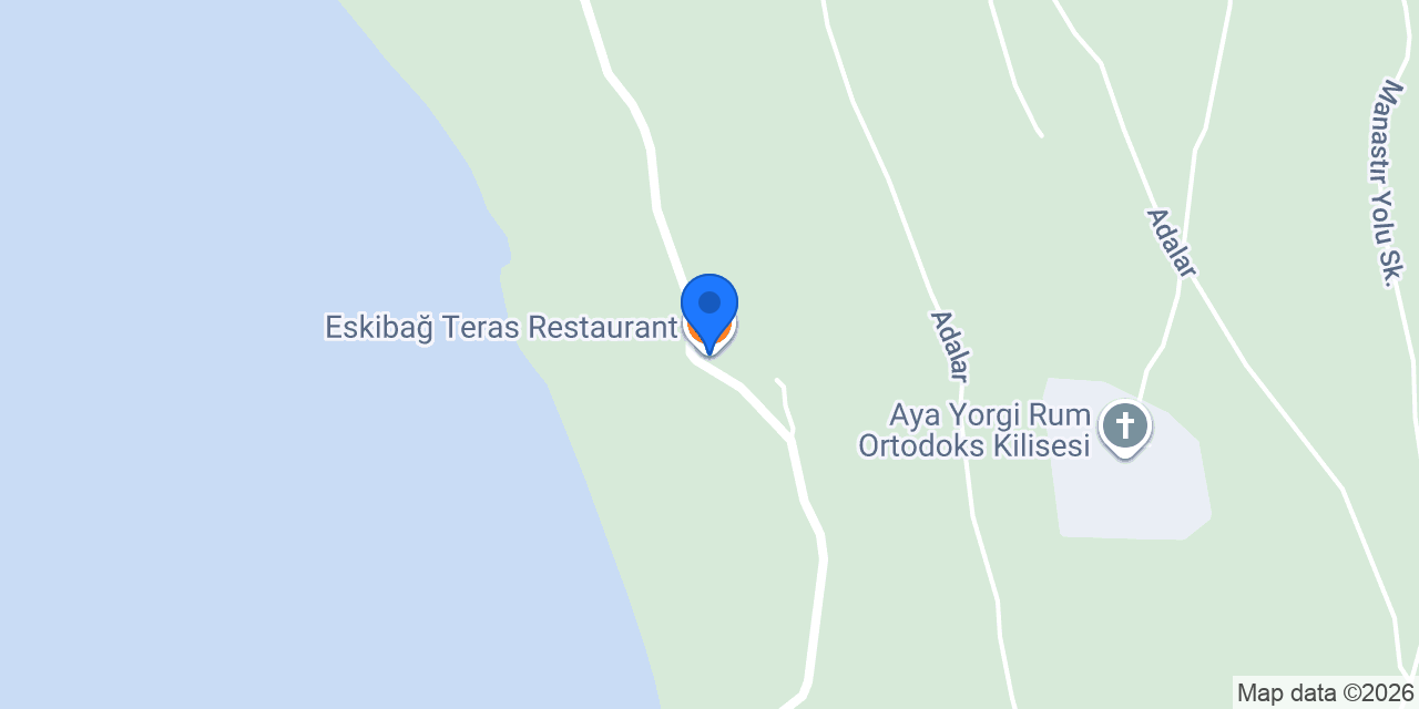 Eskibağ Teras Restaurant konumu