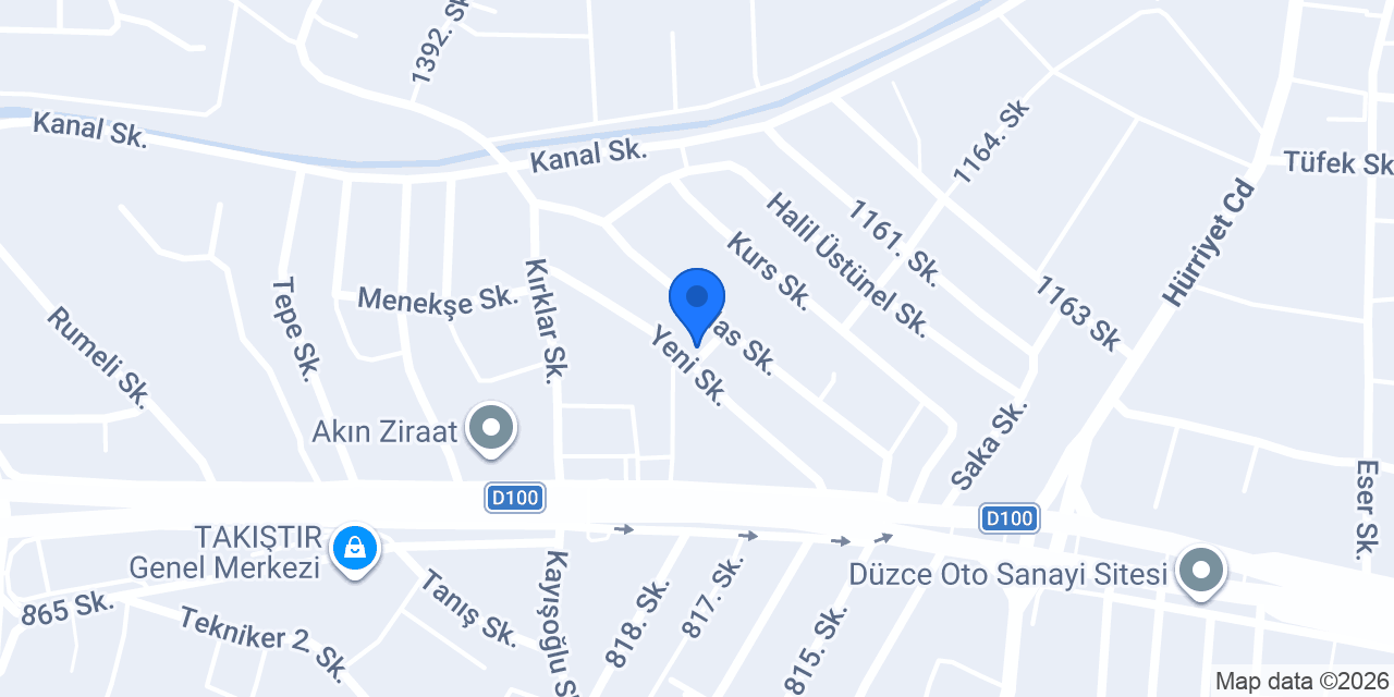 Özdemir teknik asansör konumu