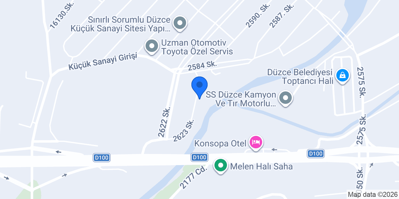 DEVRİM OTOMOTİV konumu