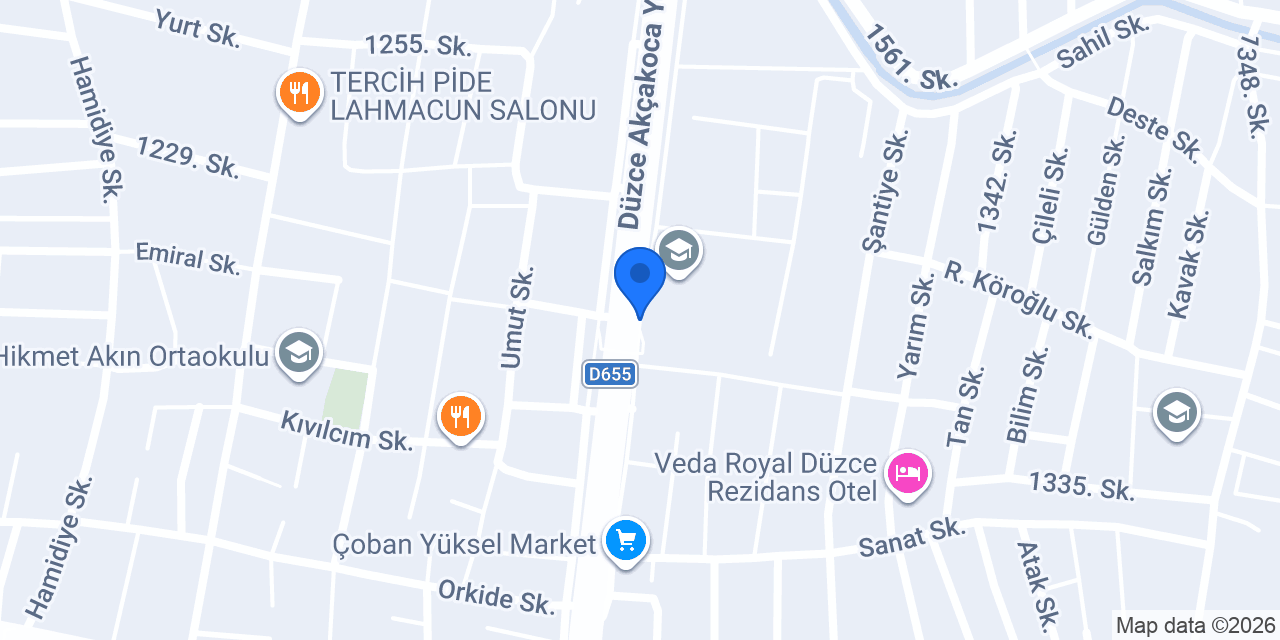 Küçük Su Taksi konumu
