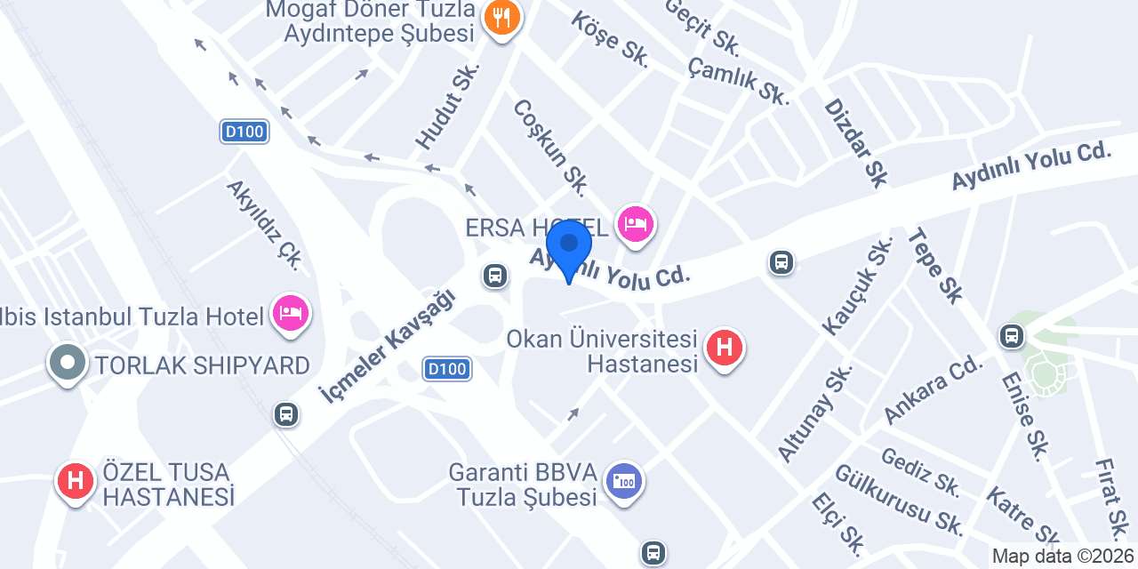 Ekmel Yapı San. ve Tic. Ltd. Şti. konumu