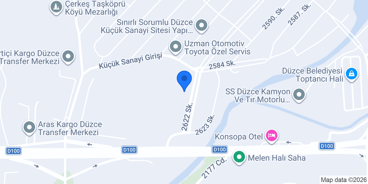 KONURALP OTOMOTİV konumu