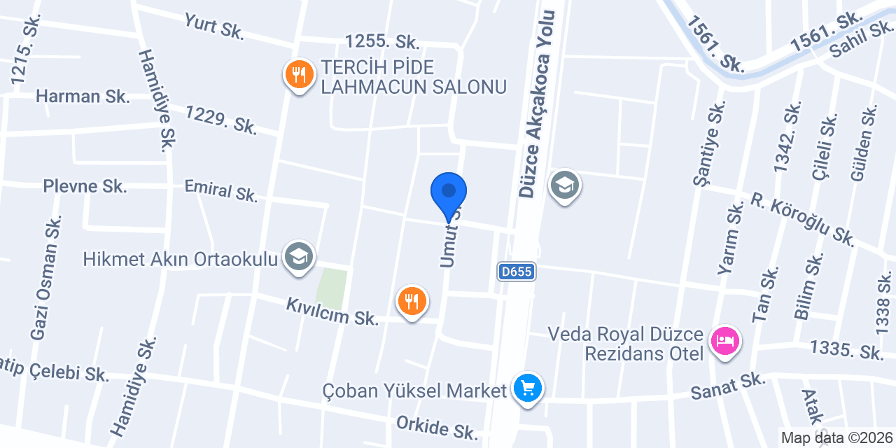 Aksu Profesyonel Temizlik konumu