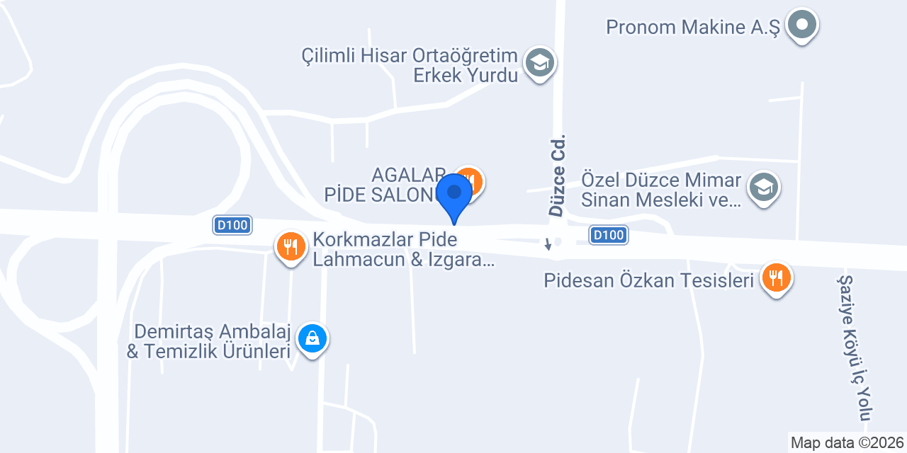KÖFTECİ ZAHİT (DÜZCE) konumu