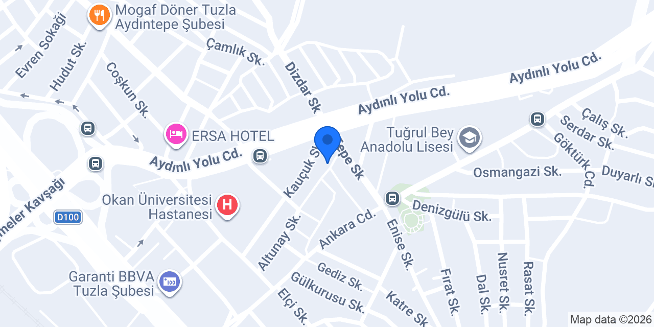 Atılgan Et konumu