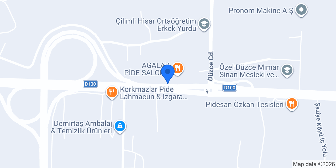 SAPAK MARKET CILIMLI SUBESI konumu