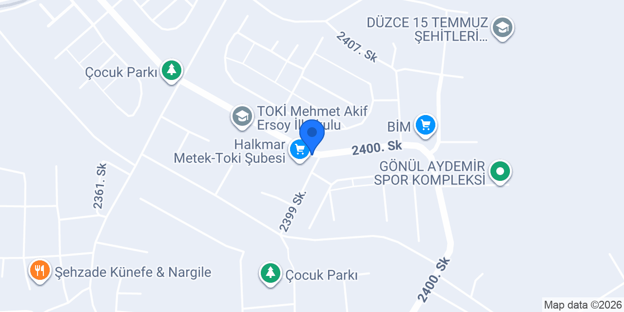 METEK TOKİ TAKSİ DURAĞI konumu