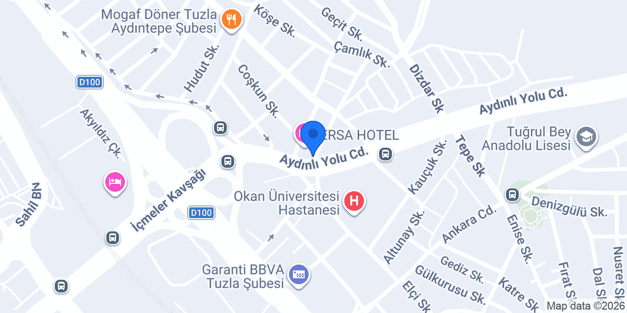 Tatbak İçmeler Şubesi konumu