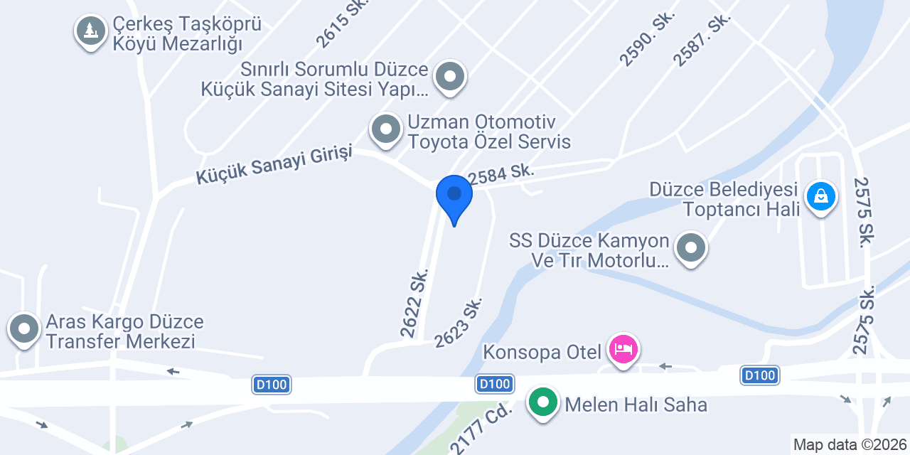 OFFCAR Otomotiv konumu