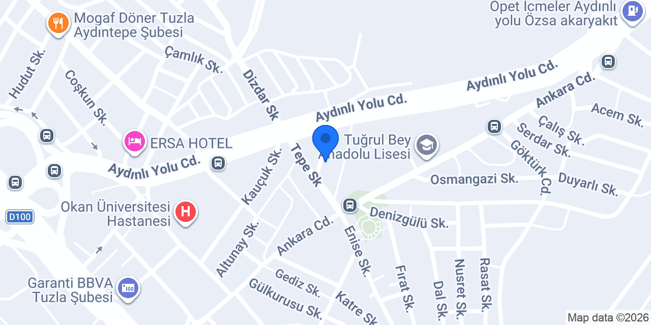 Tropik Mobilya konumu
