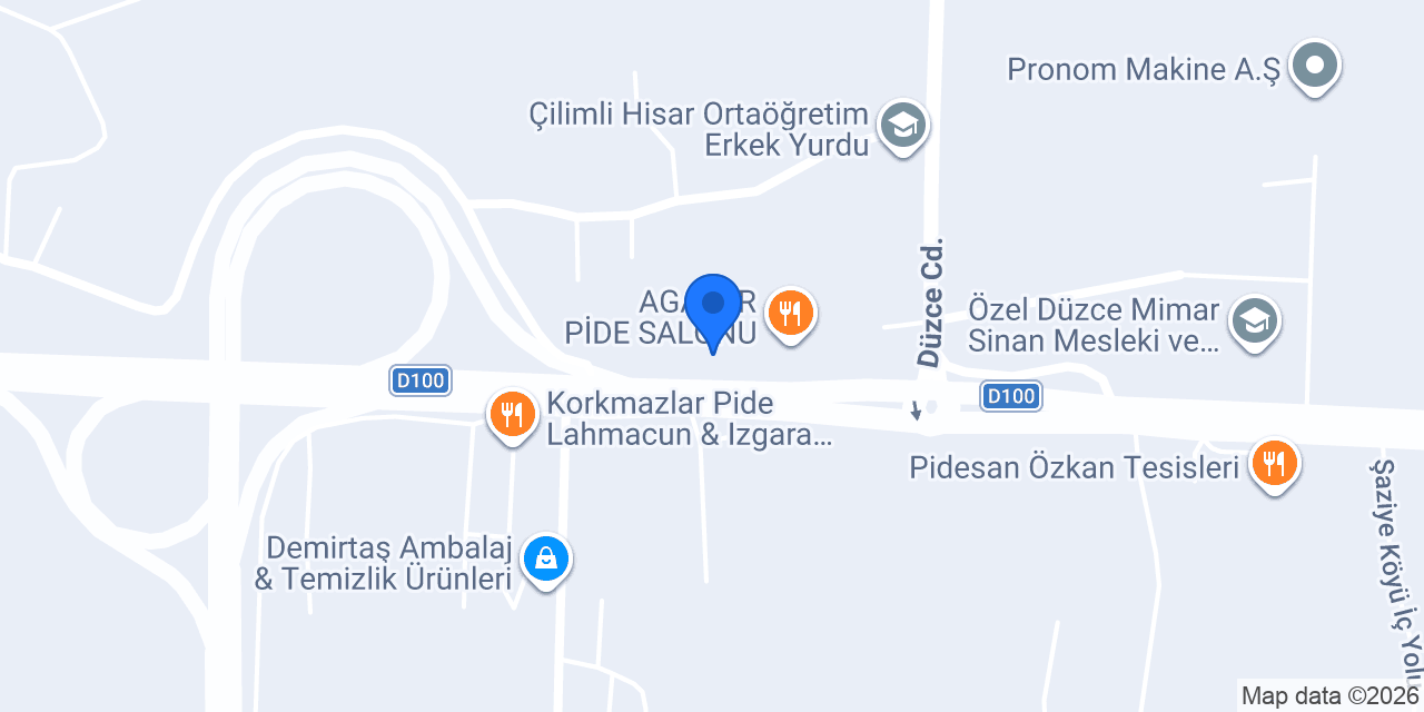 Damak tadı Vakfıkebir Ekmek Fırını konumu