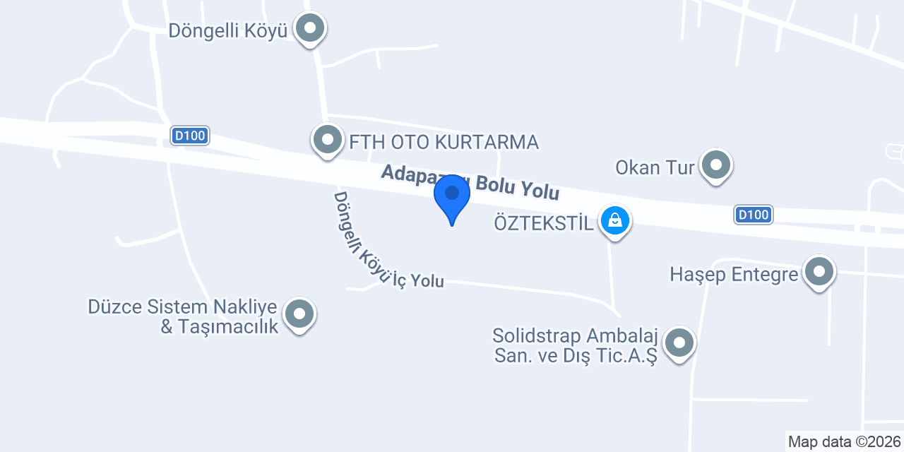 Özkan Çiçekcilik Düzce konumu