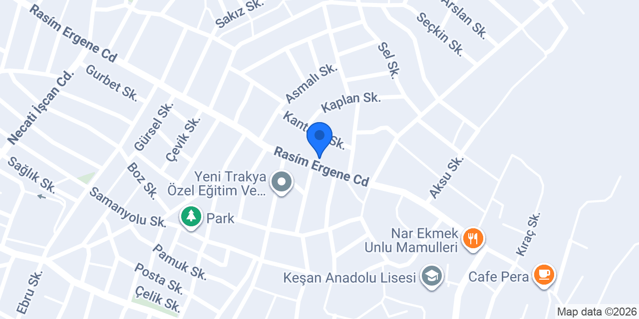 KANAAT ET ŞARKÜTERİ konumu