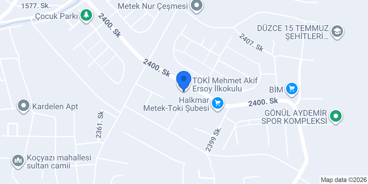 Aybed Akademi konumu