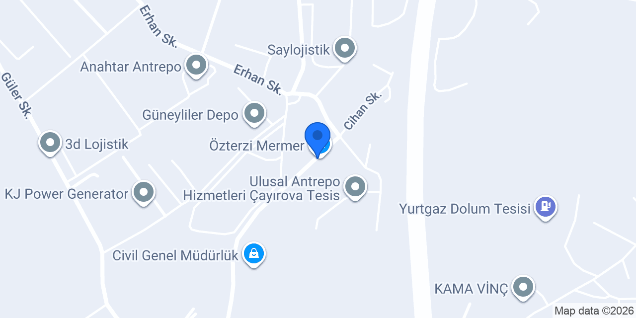 Lalegül Mermer konumu