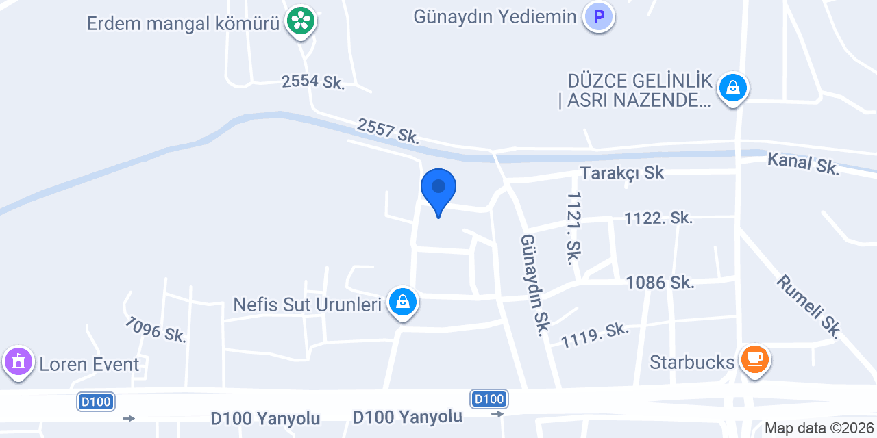 AAVAROS MOBİLYA konumu