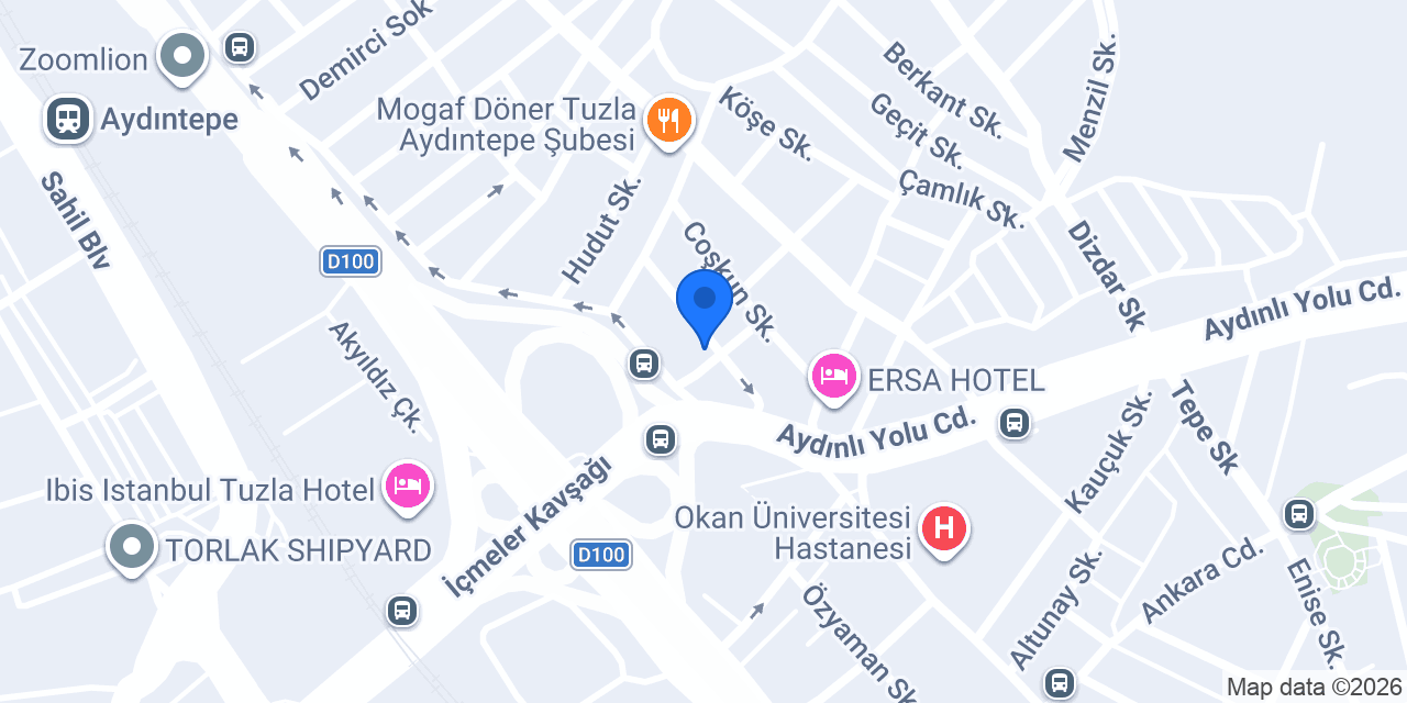 Özsam Ev Yemekleri konumu
