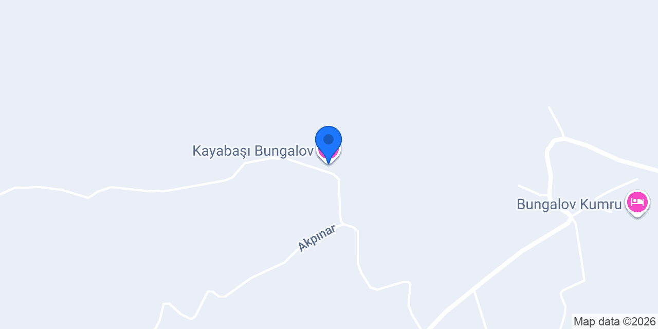 Kayabaşı Bungalov konumu