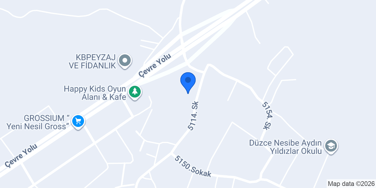 Onur yapı mobilya A.Ş konumu