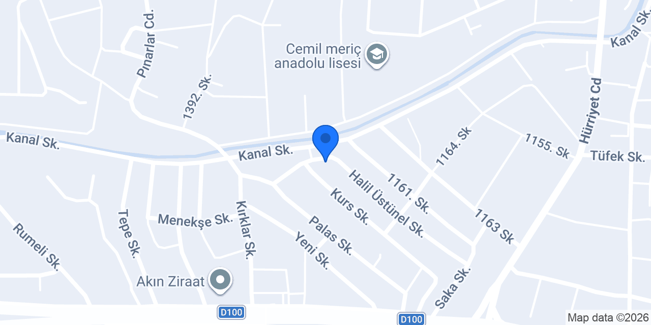Mete Alüminyum konumu