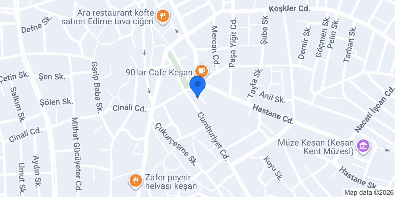 Güldal Eczanesi konumu