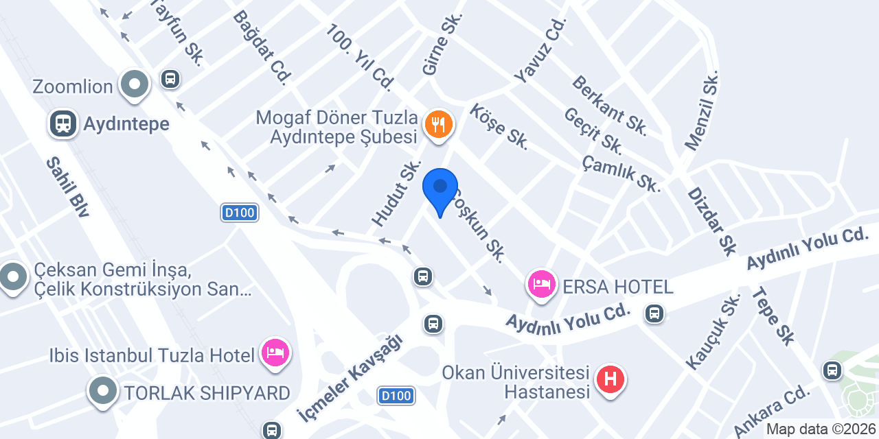 Birlik Hırdavat konumu
