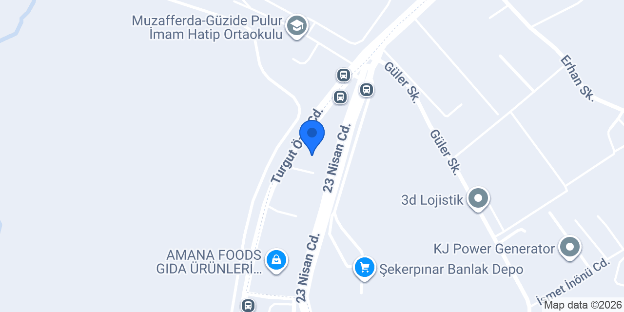 KERSAN KERESTE ve AMBALAJ SAN. ve TİC.LTD.ŞTİ. konumu