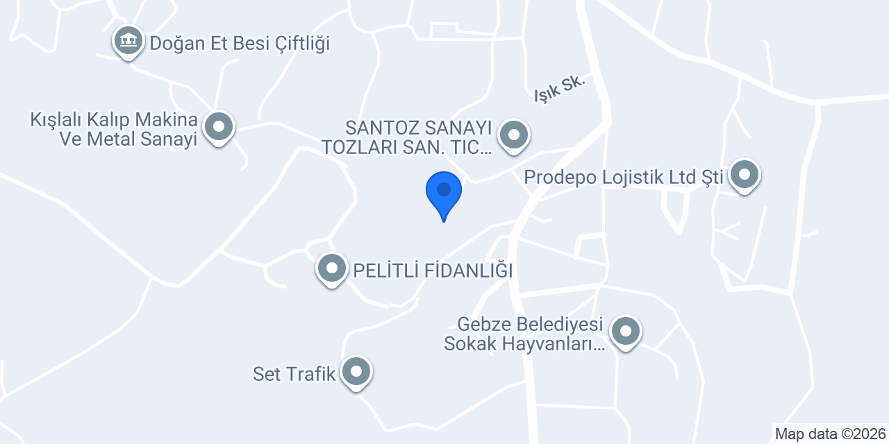 Baybaş Vinç Sistemleri konumu