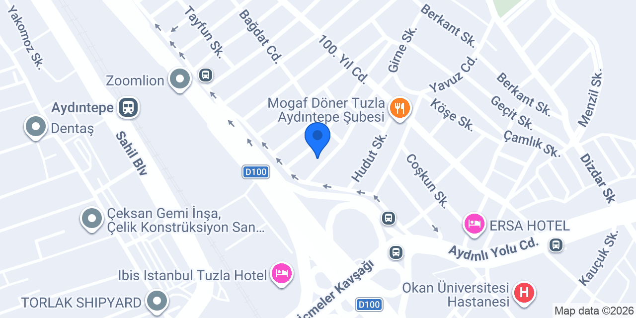 DHL eCommerce - İçmeler Şubesi konumu