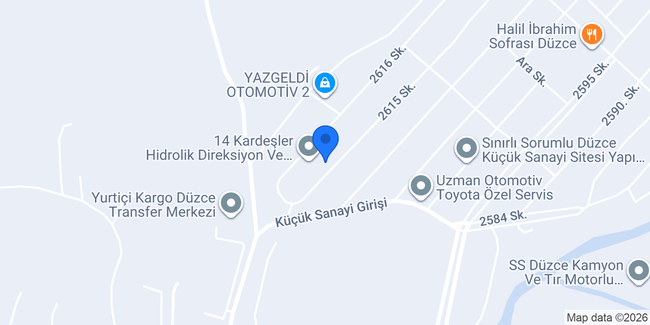 NK OTOMOTİV konumu